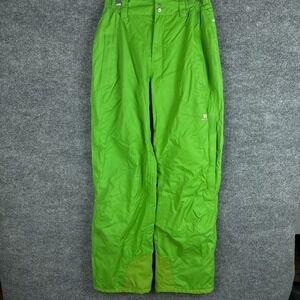 Helly Hansen Natural Segment Insulated Snow Ski Pants Womens Medium Light Green